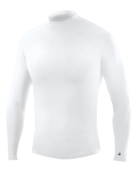 Badger Men's B-Hot Long Sleeve Mock Badger