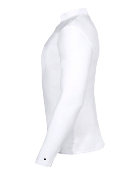 Badger Men's B-Hot Long Sleeve Mock Badger