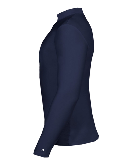 Badger Men's B-Hot Long Sleeve Mock Badger