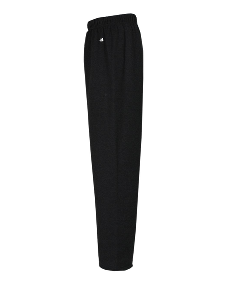 Badger Youth Open Bottom Fleece Pants Badger