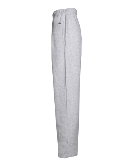Badger Youth Open Bottom Fleece Pants Badger