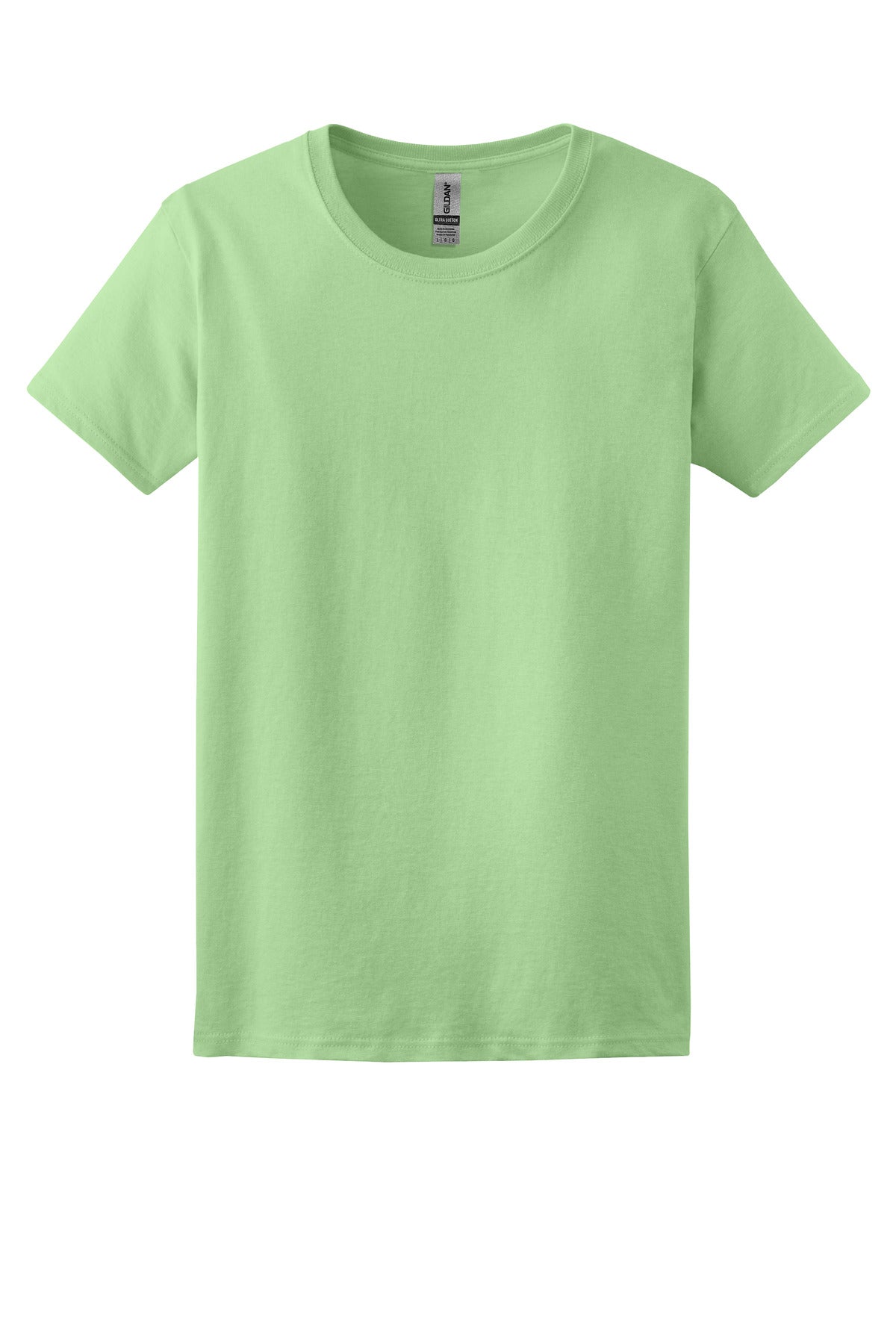 Gildan Ladies Ultra Cotton 100% Cotton T-Shirt. 2000L 2 of 2 Gildan