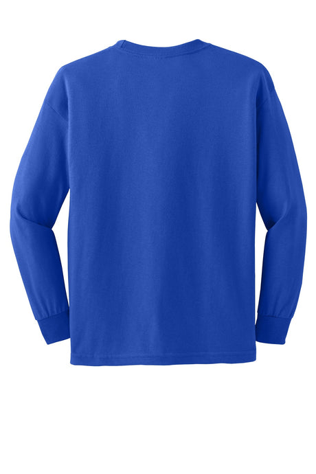 Gildan Youth Ultra Cotton Long Sleeve T-Shirt. 2400B Gildan