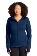 Sport-Tek Women's Tech Fleece Full-Zip Hooded Jacket. L248