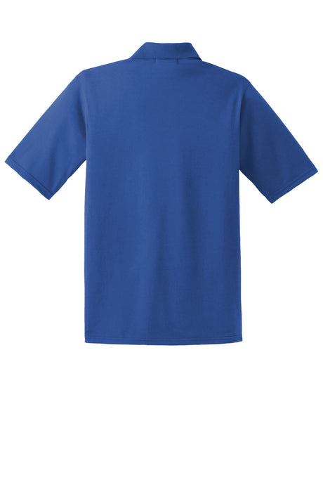 Jerzees Men's SpotShield 5.4-Ounce Jersey Knit Sport Shirt with Pocket. 436MP JERZEES