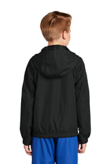 Sport-Tek Youth Hooded Raglan Jacket YST73