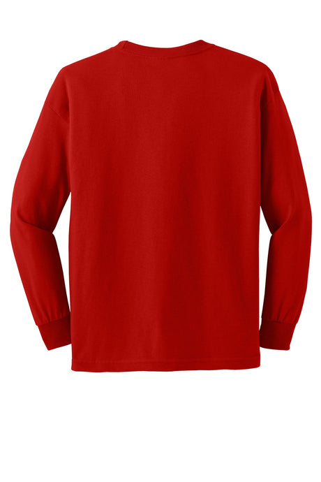 Gildan Youth Ultra Cotton Long Sleeve T-Shirt. 2400B Gildan