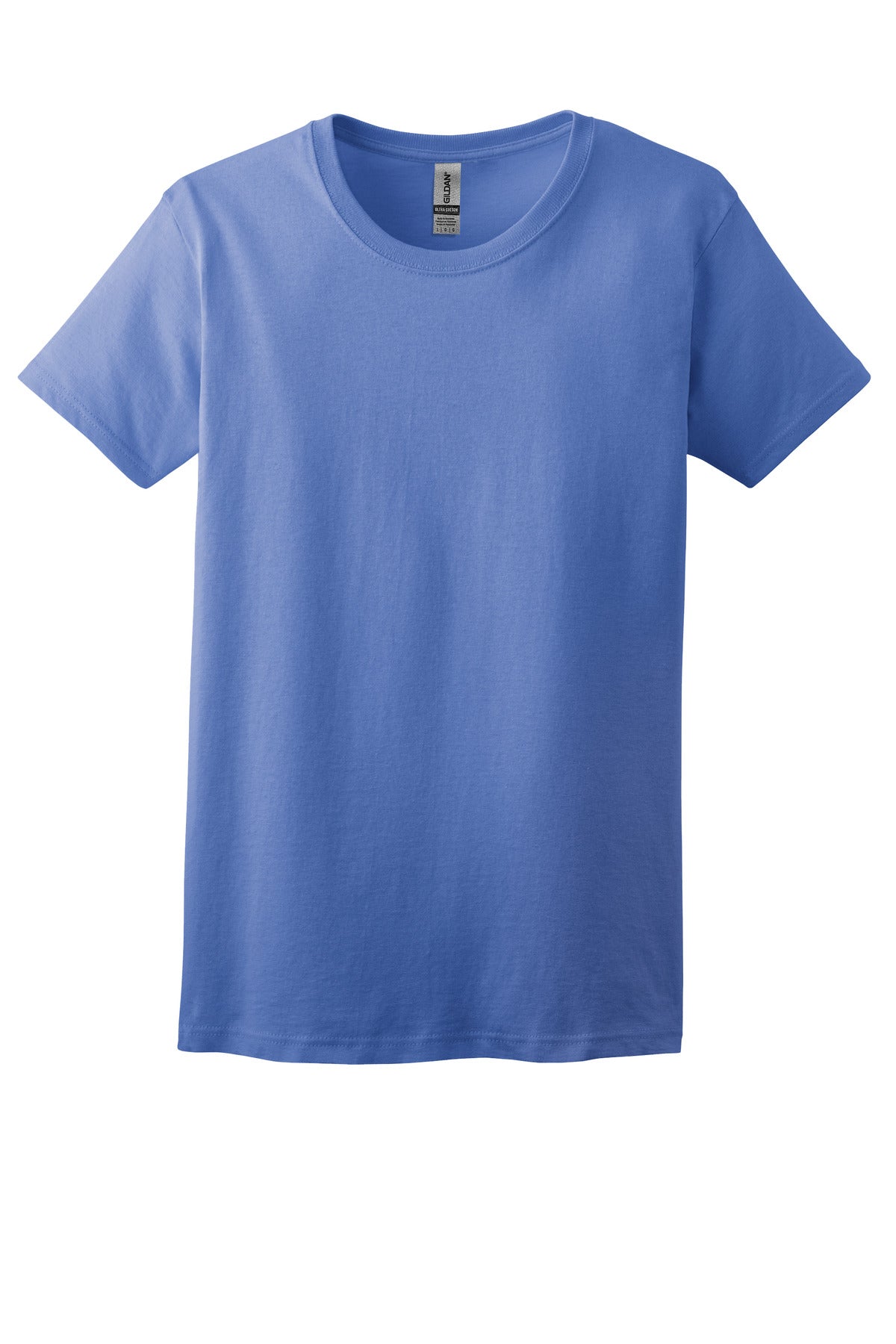 Gildan Ladies Ultra Cotton 100% Cotton T-Shirt. 2000L 2 of 2 Gildan