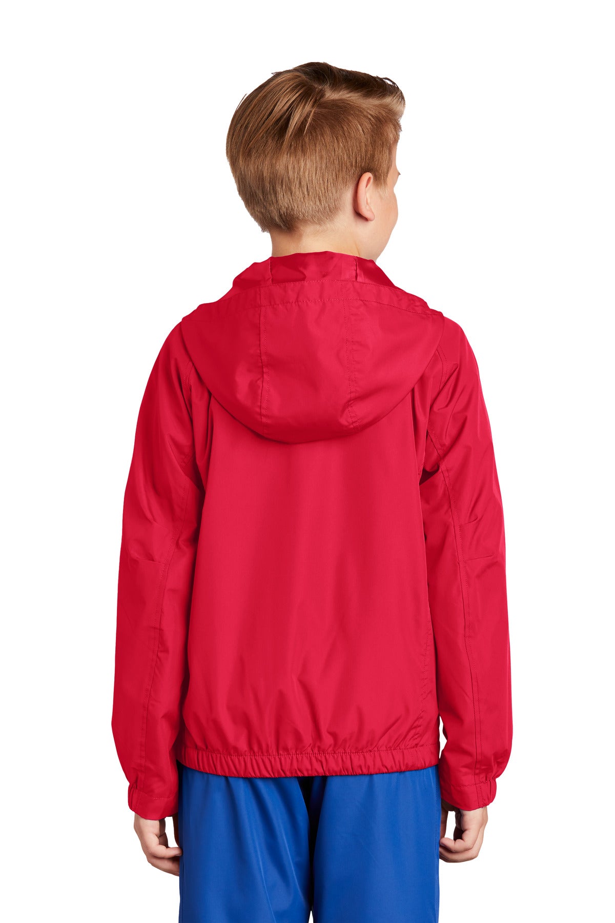 Sport-Tek Youth Hooded Raglan Jacket YST73
