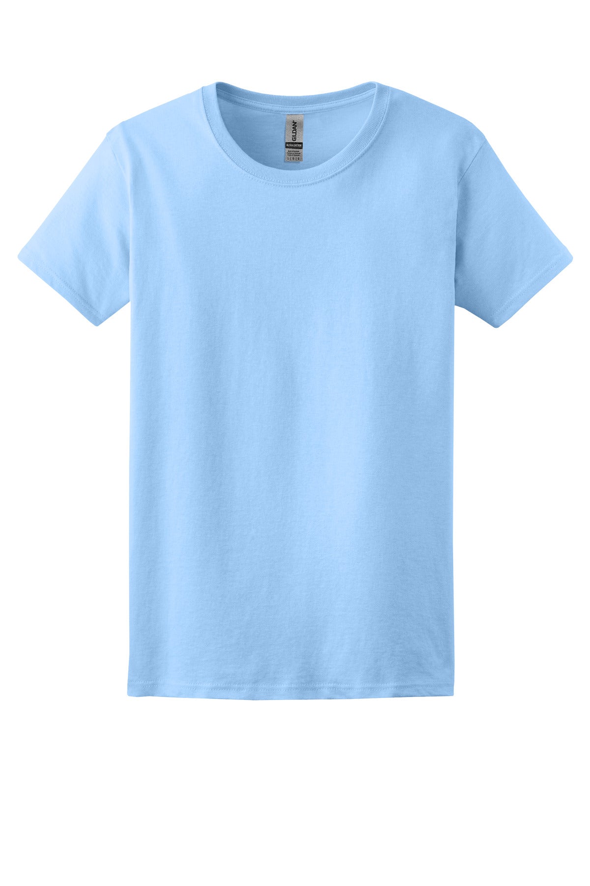 Gildan Ladies Ultra Cotton 100% Cotton T-Shirt. 2000L 2 of 2 Gildan