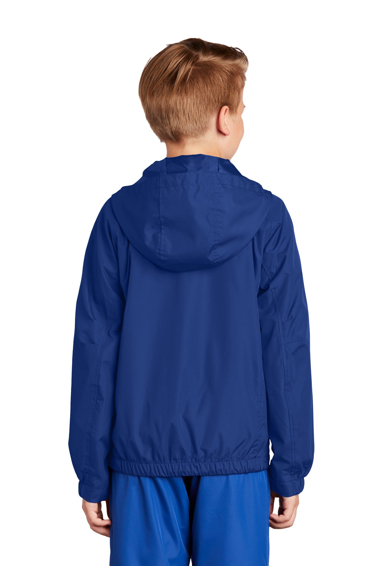 Sport-Tek Youth Hooded Raglan Jacket YST73