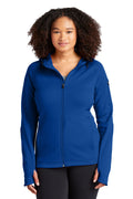 Sport-Tek Women's Tech Fleece Full-Zip Hooded Jacket. L248