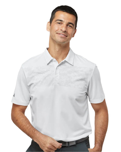 Adidas Camo Chest Print Polo