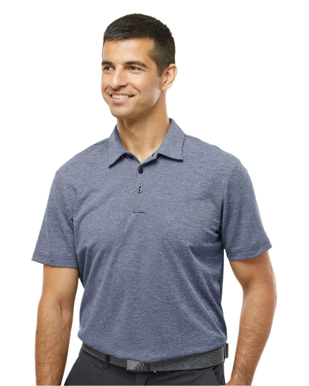 Adidas Heathered Polo Adidas