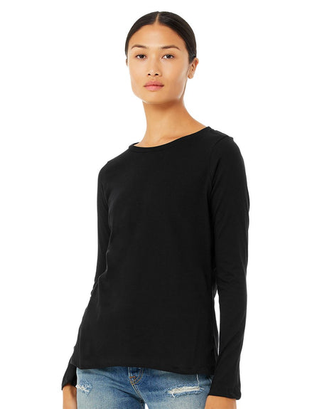 BELLA + CANVAS Women’s Relaxed Jersey Long Sleeve Tee BELLA + CANVAS