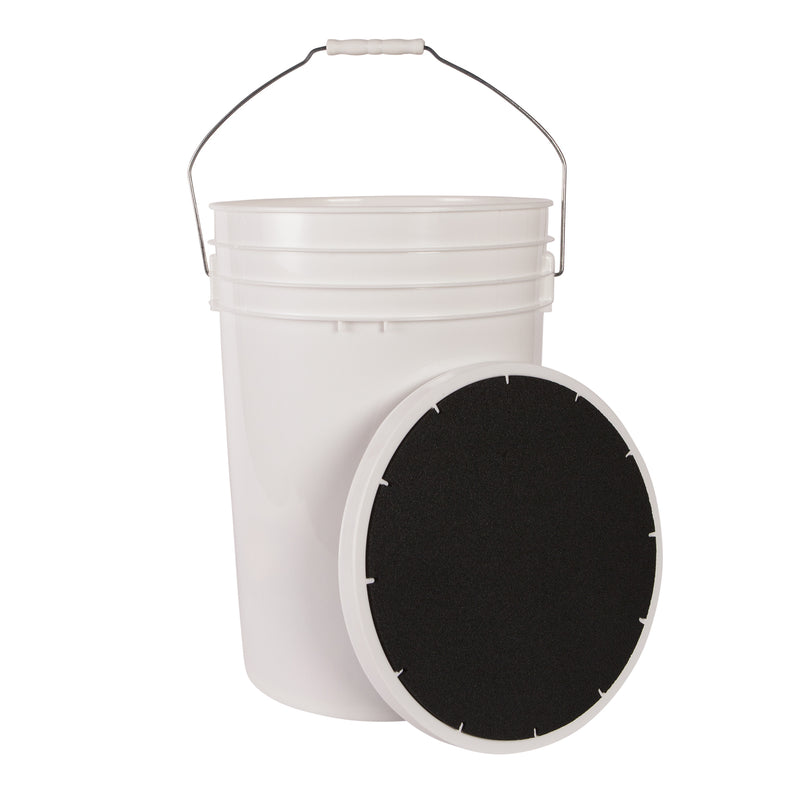 Champion Sports 6 Gal Ball Bucket Black