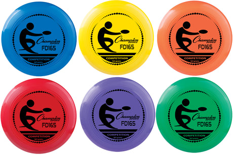 Champion Sports 165 Gram Competition Plastic Discs Champion Sports