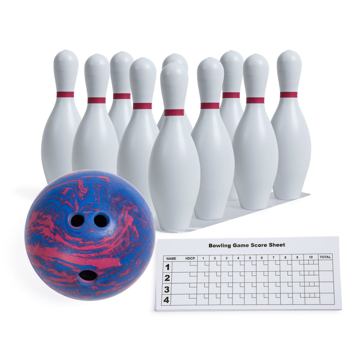 Champion Sports Plastic Bowling Ball & Pin Set Champion Sports