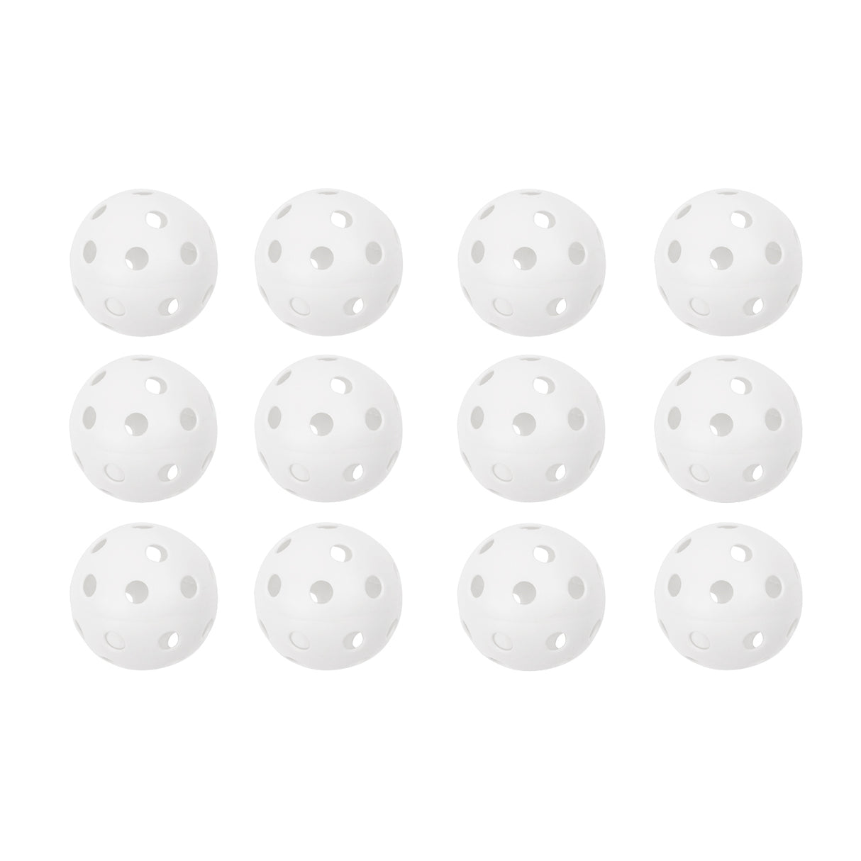 Champion Sports Plastic White Softballs - Dozen Champion Sports