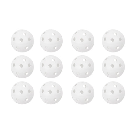 Champion Sports Plastic White Softballs - Dozen Champion Sports