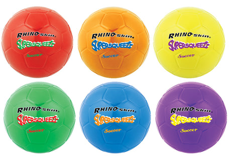 Champion Sports Rhino Skin® Super Squeeze Soccer Ball Set Champion Sports