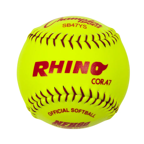 Champion Sports 12" Synthetic Leather Softball - Dozen Champion Sports