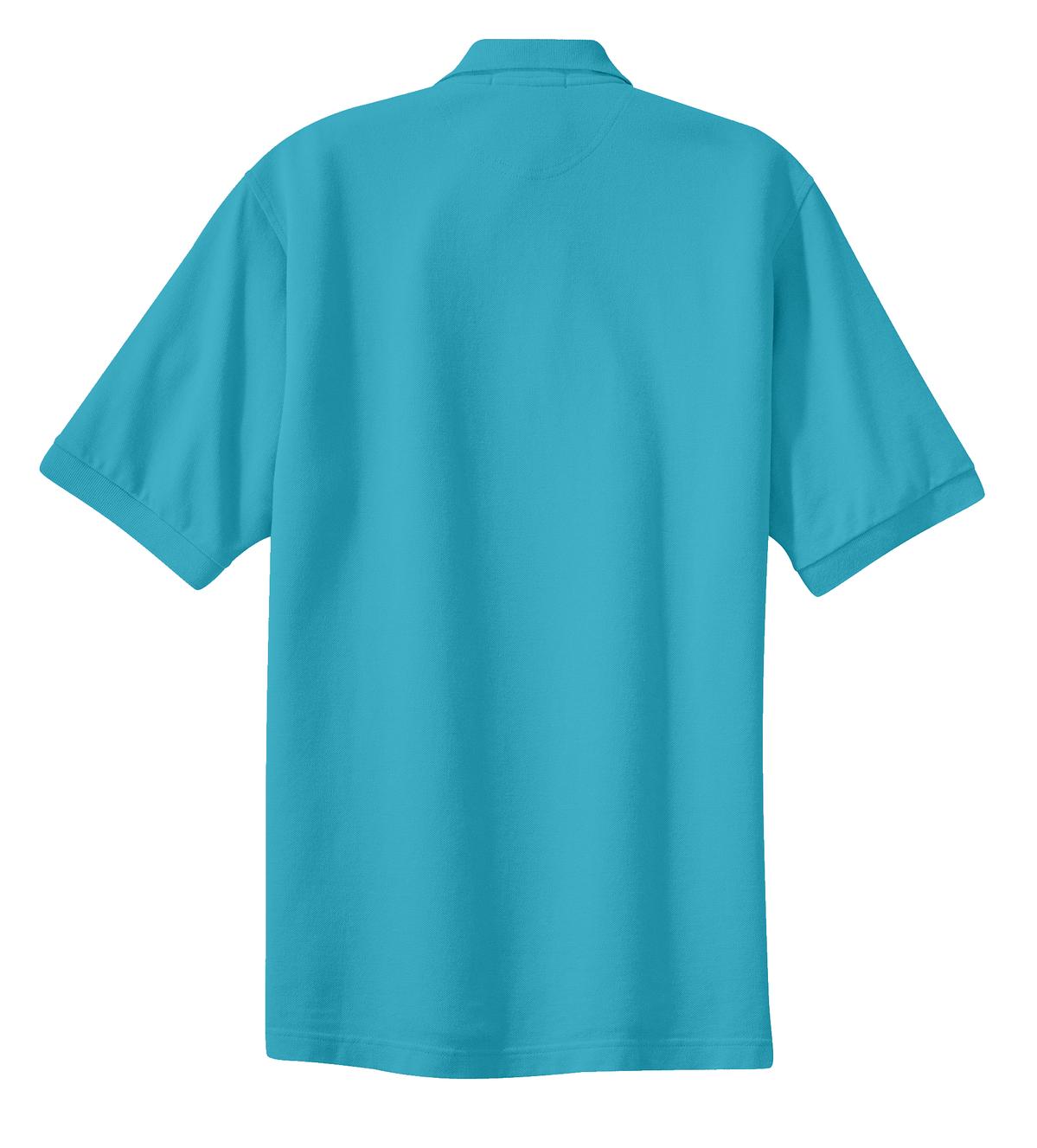 Port Authority Heavyweight Cotton Pique Polo.  K420