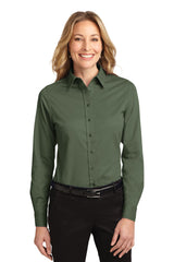 Port Authority Ladies Long Sleeve Easy Care Shirt.  L608 3 of 3