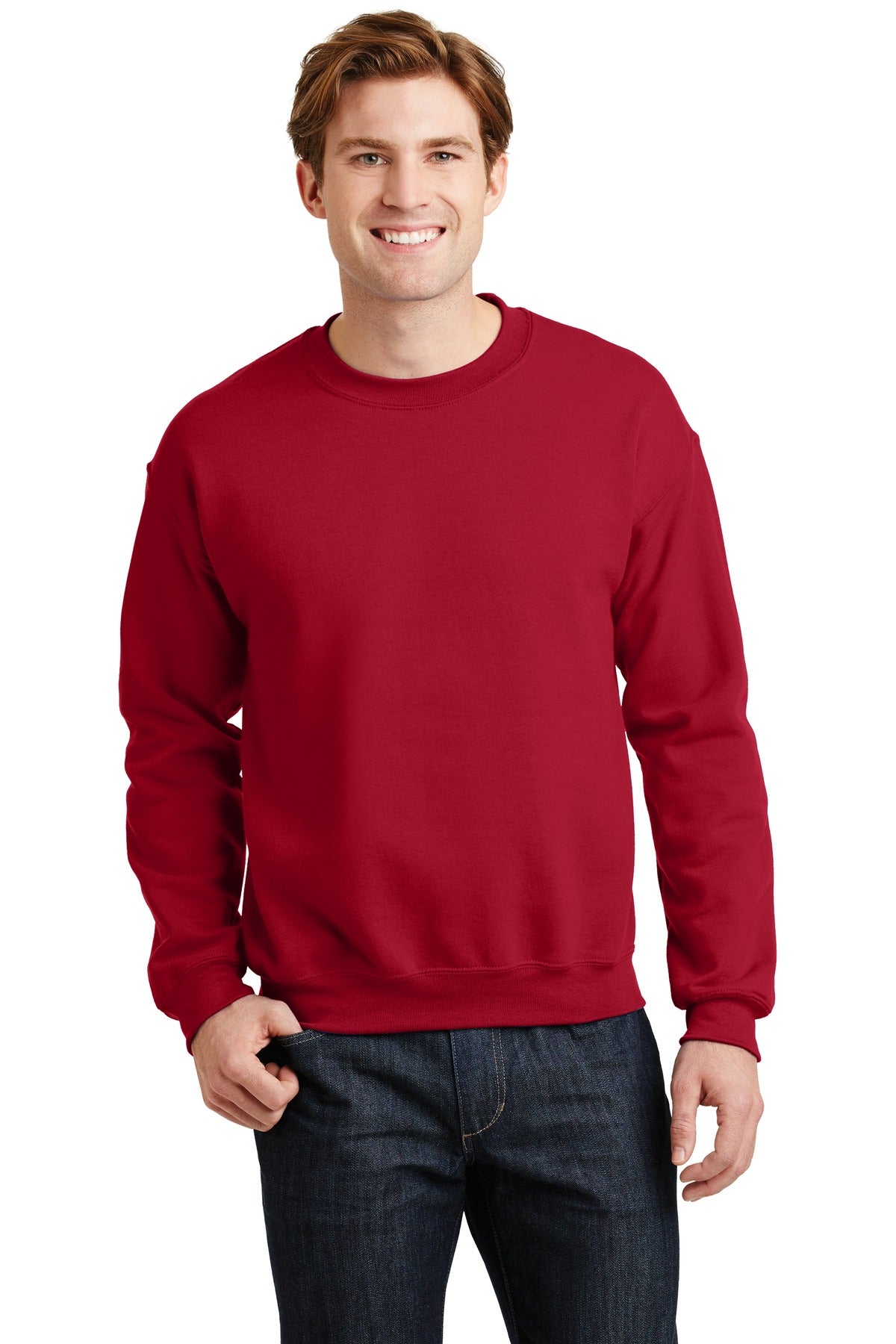 Gildan Men's Heavy Blend Crewneck Sweatshirt 2 of 3 Gildan