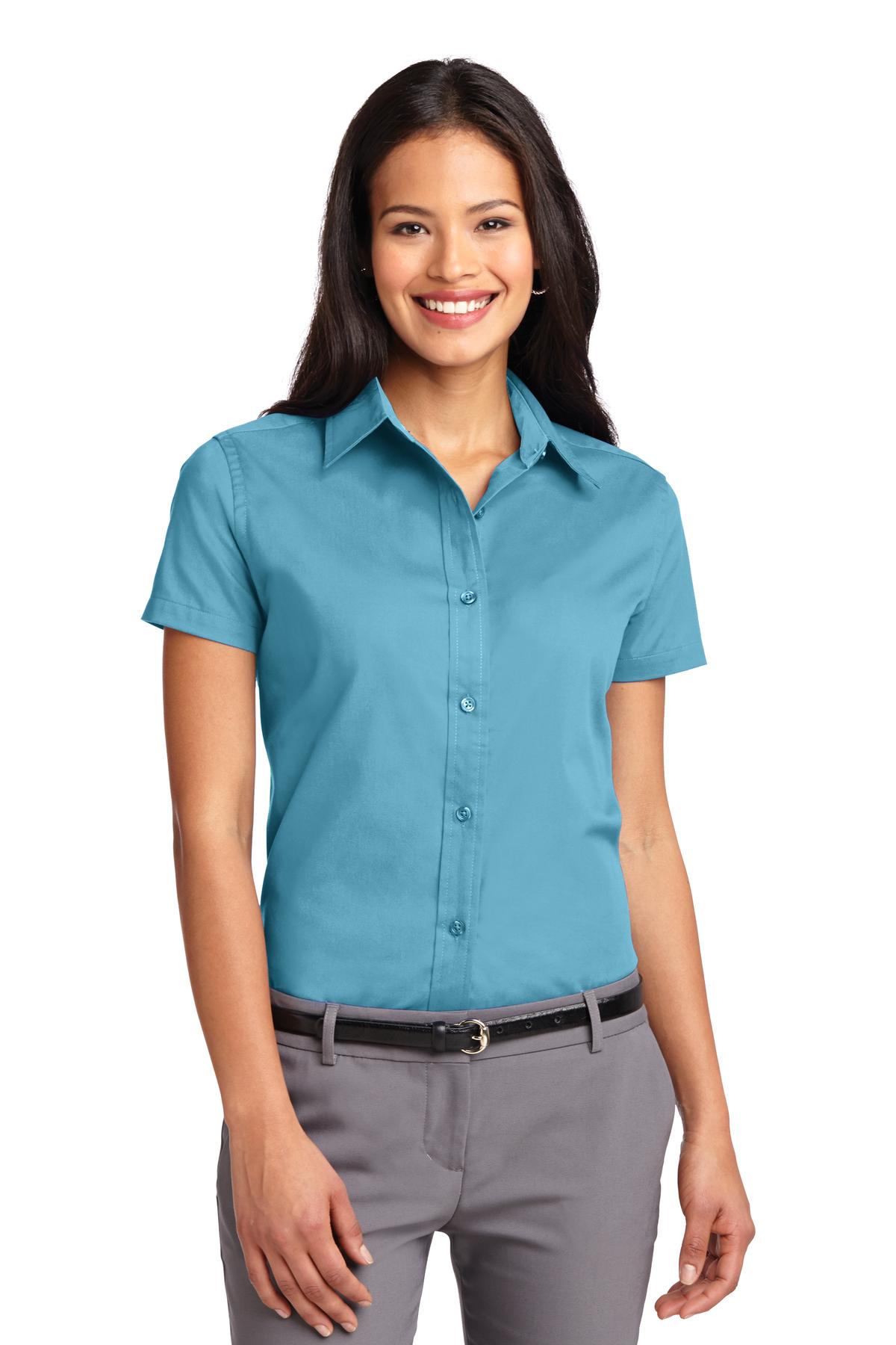 Port Authority Ladies Short Sleeve Easy Care  Shirt.  L508 3 of 3