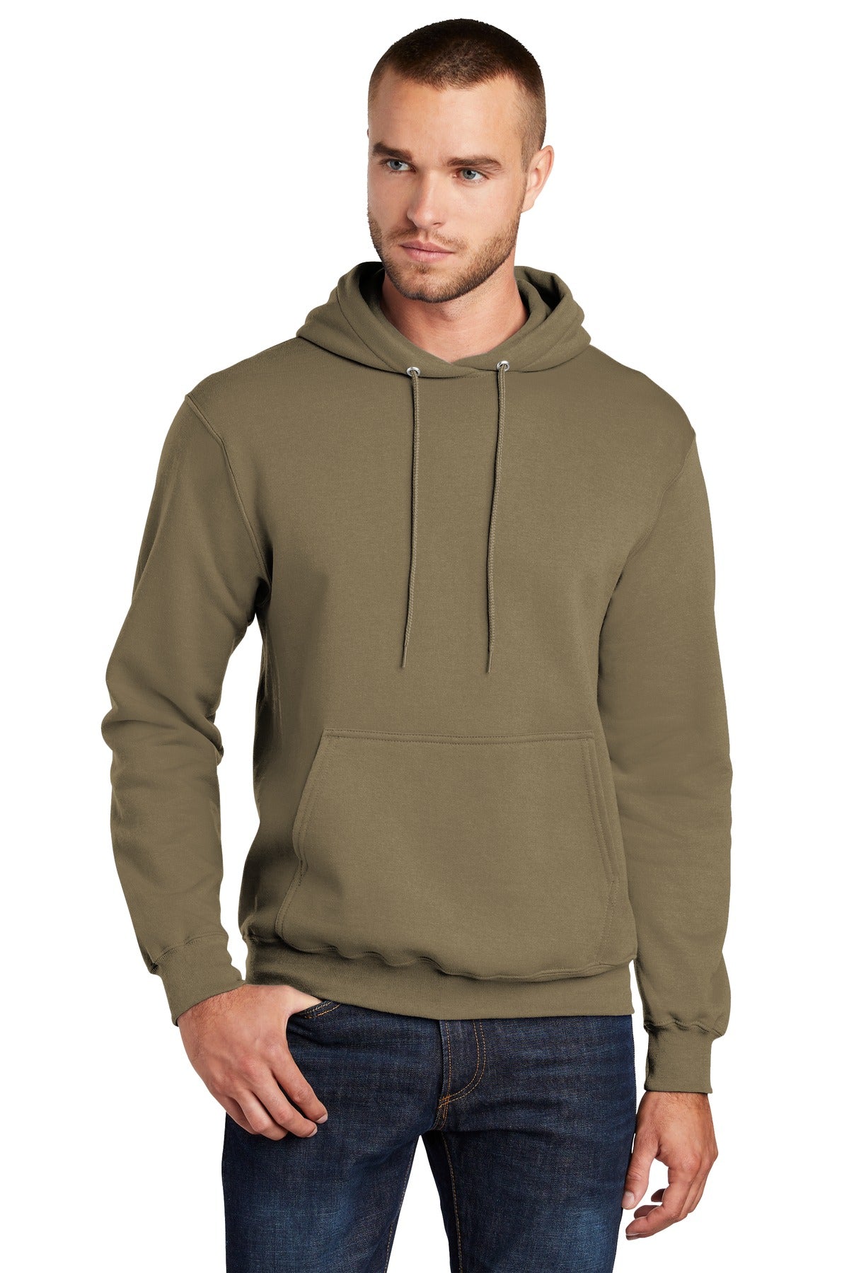 Port & Company - Men's Core Fleece Pullover Hooded Sweatshirt 4 of 4 Port & Company