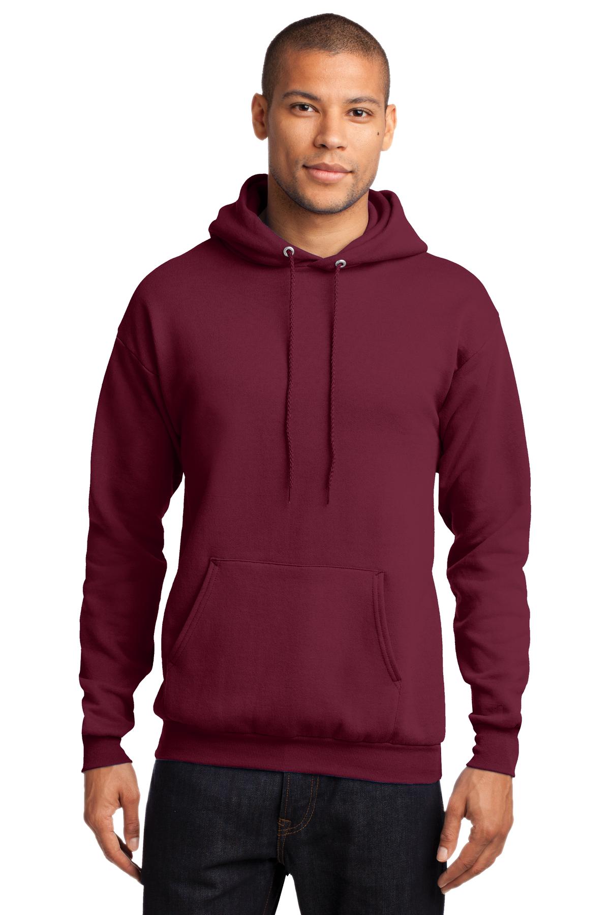 Port & Company - Men's Core Fleece Pullover Hooded Sweatshirt 4 of 4 Port & Company