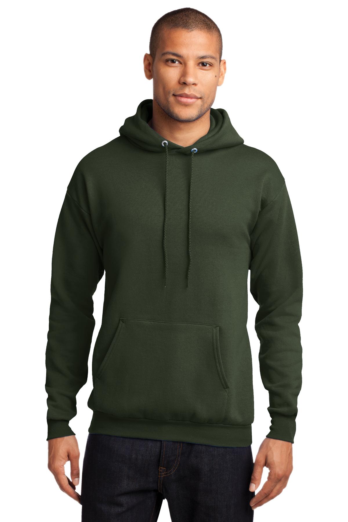 Port & Company - Men's Core Fleece Pullover Hooded Sweatshirt 4 of 4 Port & Company
