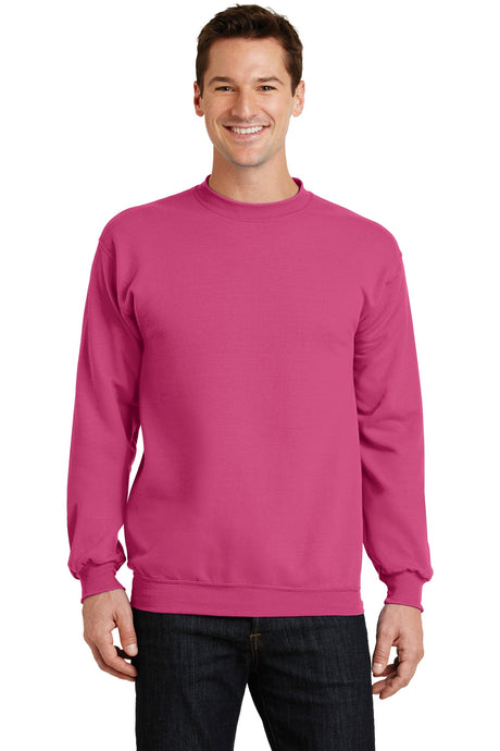 Port & Company Men's Core Fleece Crewneck Sweatshirt. PC78 1of2 Port & Company