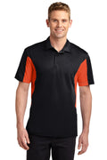 Sport-Tek Men's Side Blocked Micropique Sport-Wick Polo. ST655 2 of 2