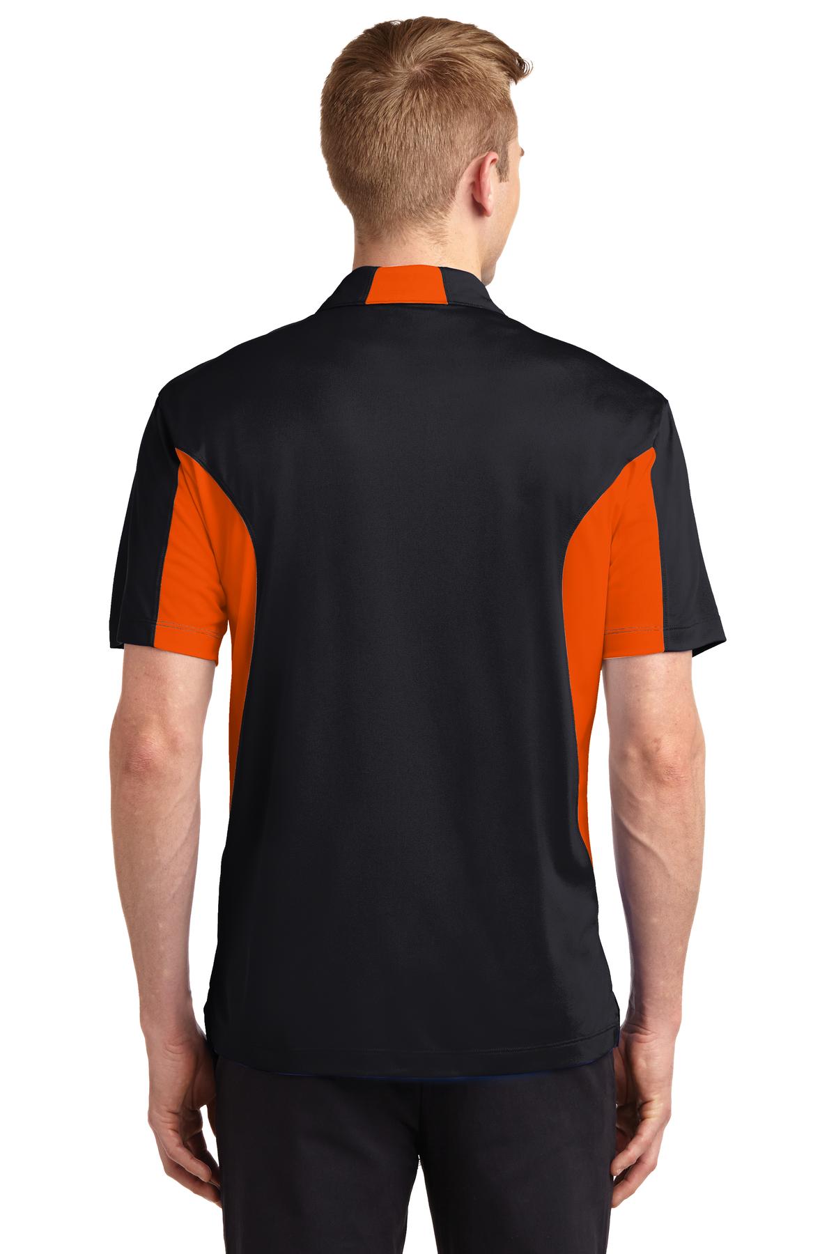 Sport-Tek Men's Side Blocked Micropique Sport-Wick Polo. ST655 2 of 2