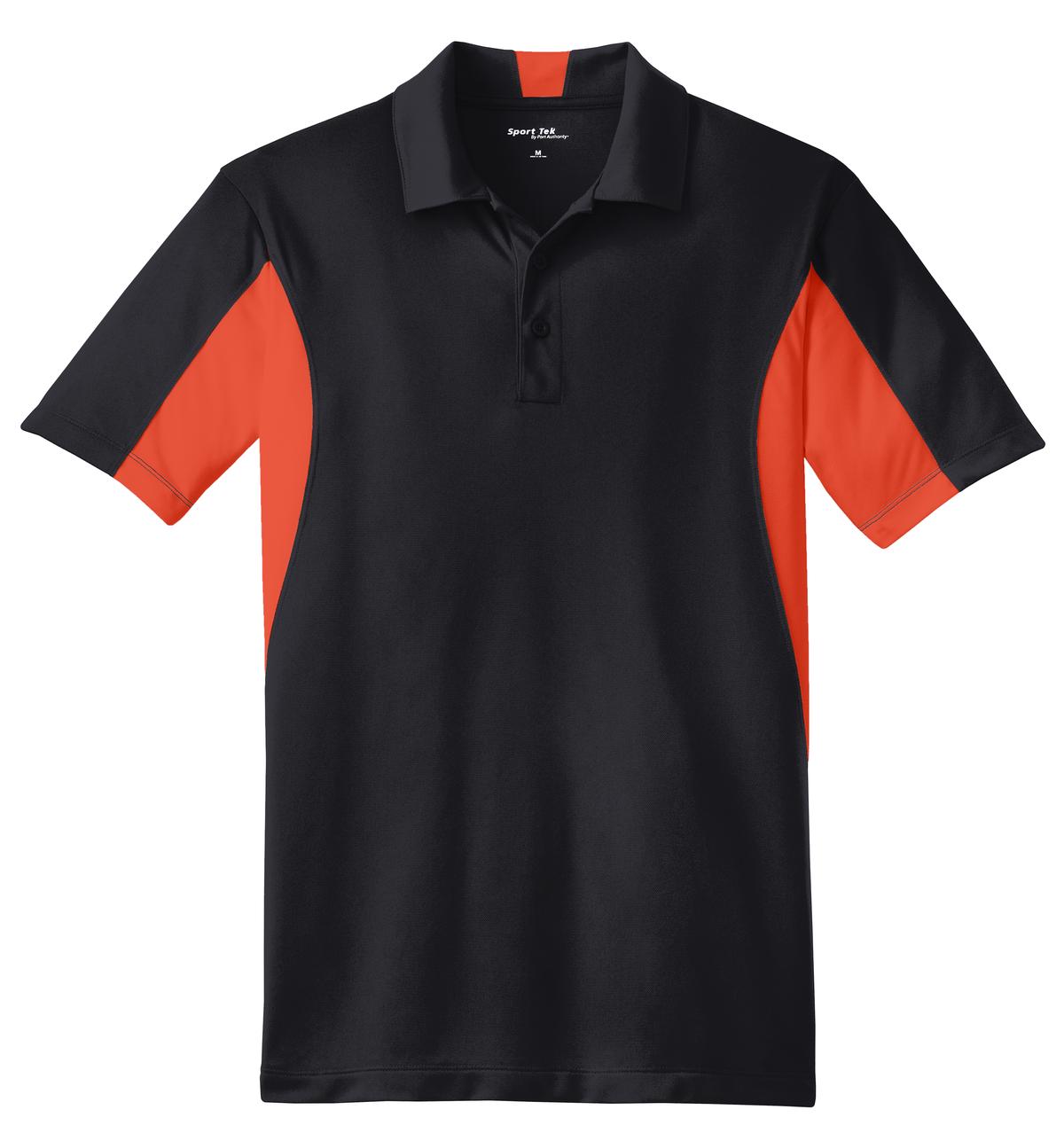 Sport-Tek Men's Side Blocked Micropique Sport-Wick Polo. ST655 2 of 2