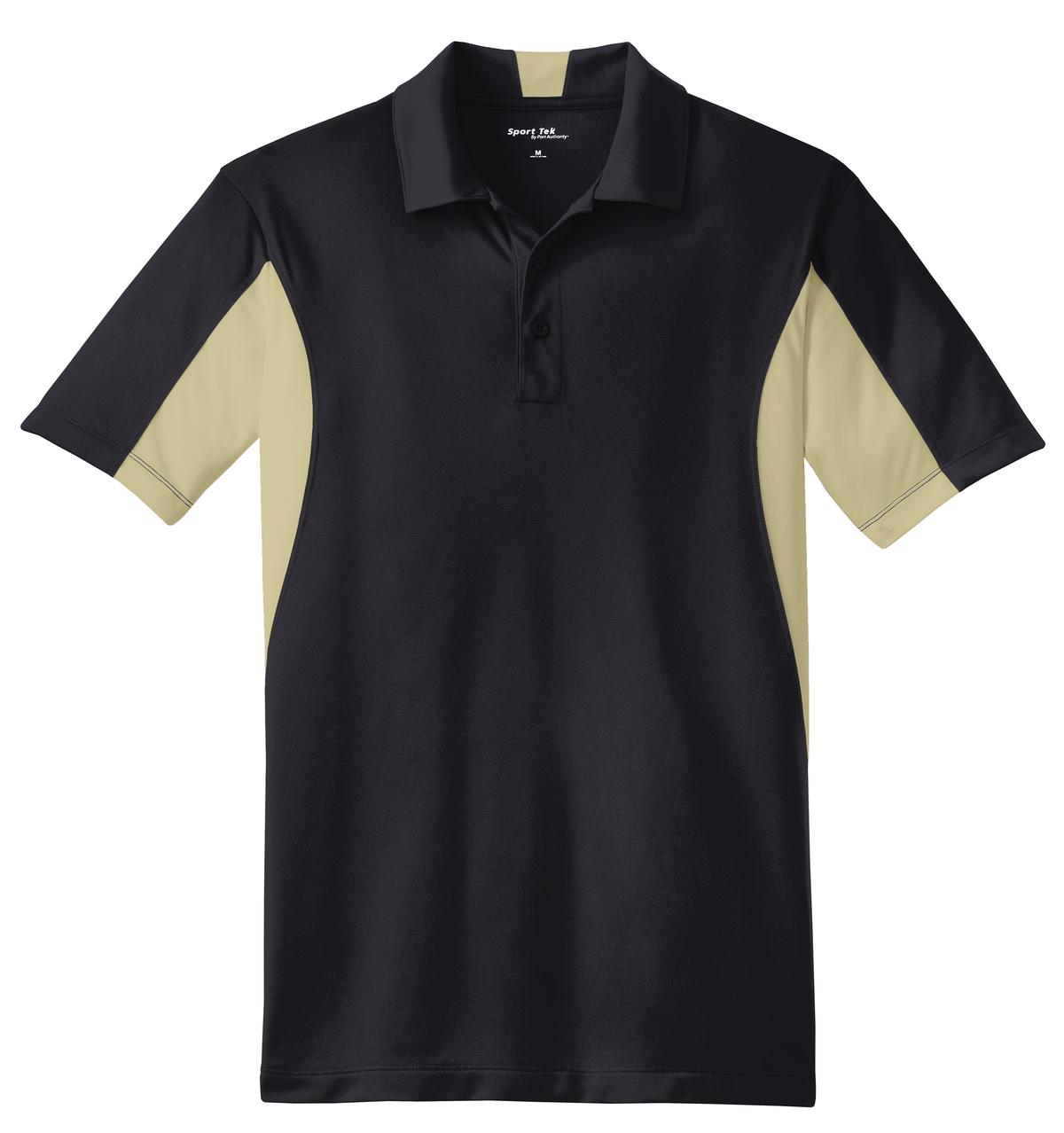 Sport-Tek Men's Side Blocked Micropique Sport-Wick Polo. ST655 2 of 2