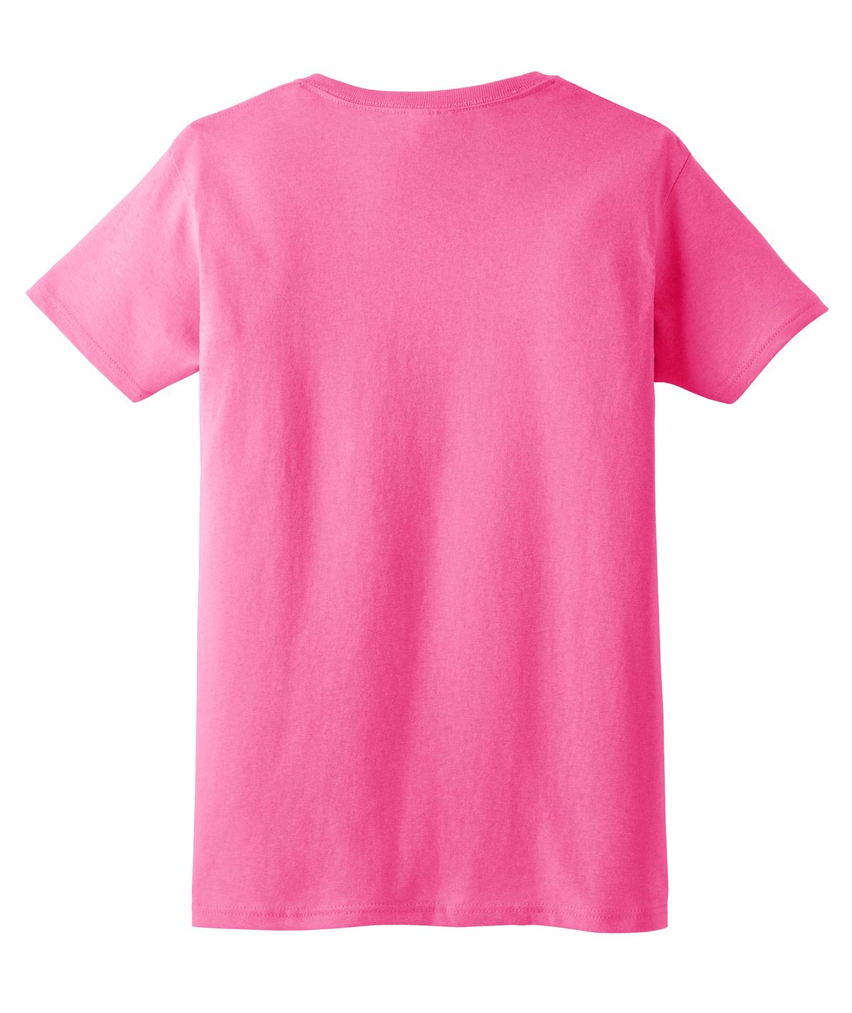 Gildan Ladies Ultra Cotton 100% Cotton T-Shirt. 2000L 2 of 2 Gildan