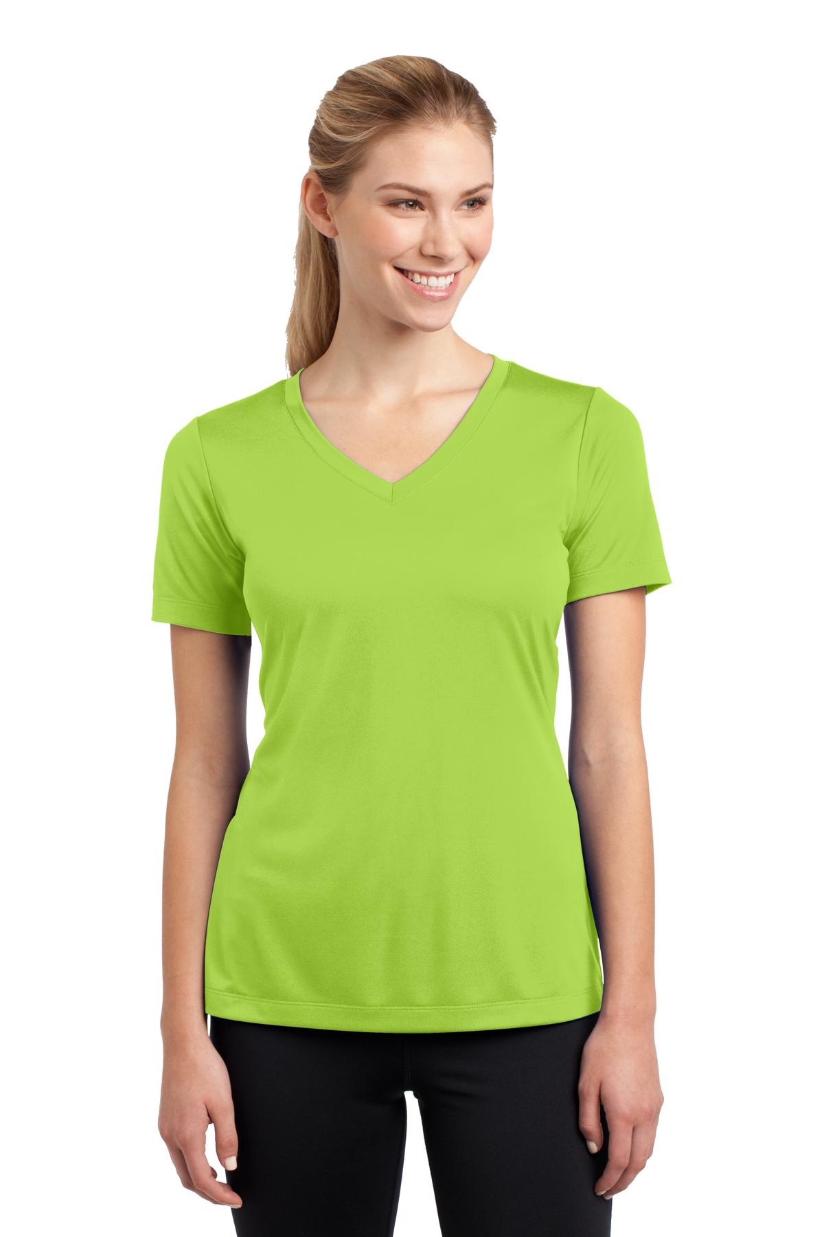 Sport-Tek Women's PosiCharge Competitor V-Neck Tee