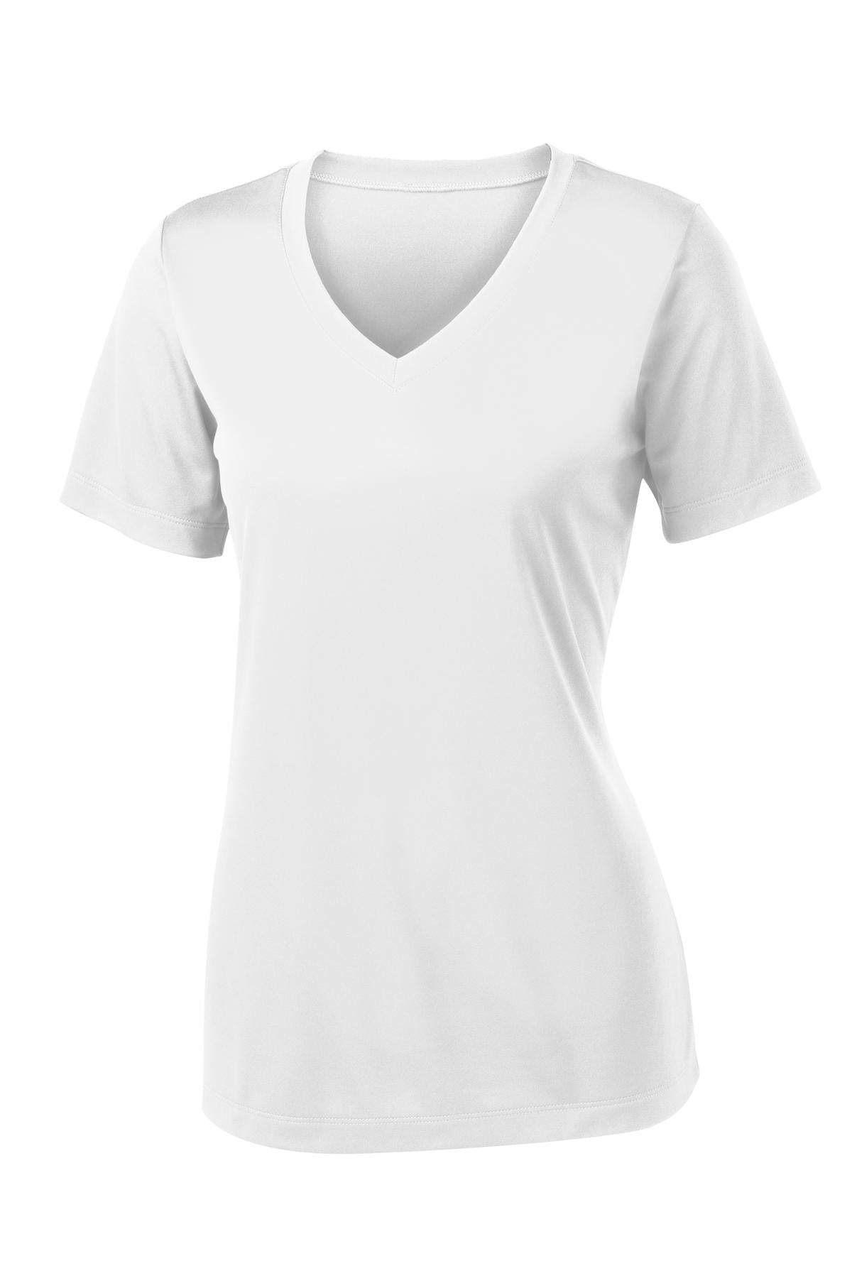 Sport-Tek Women's PosiCharge Competitor V-Neck Tee. LST353 1 of 2