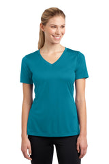 Sport-Tek Women's PosiCharge Competitor V-Neck Tee. LST353 1 of 2