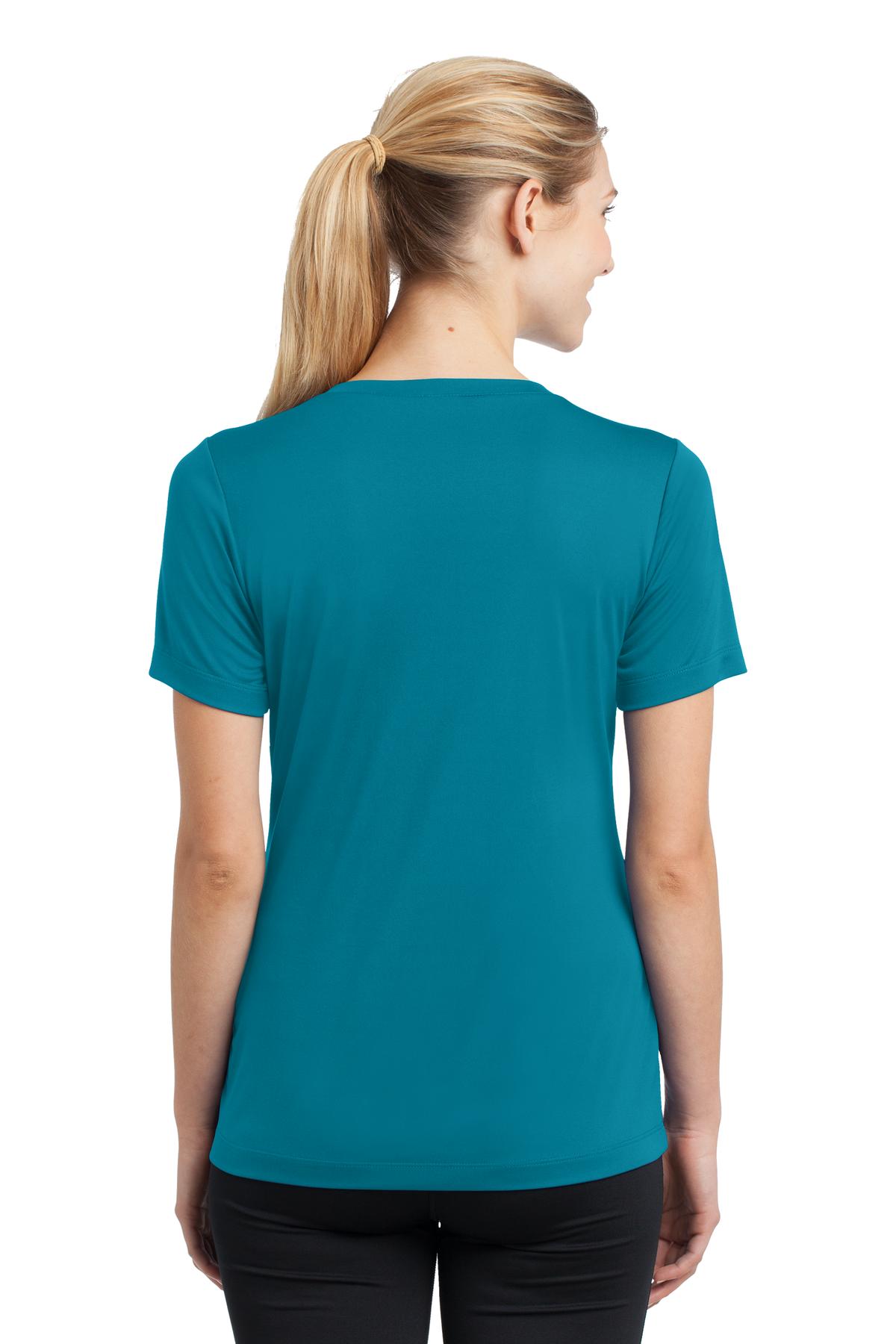 Sport-Tek Women's PosiCharge Competitor V-Neck Tee. LST353 1 of 2