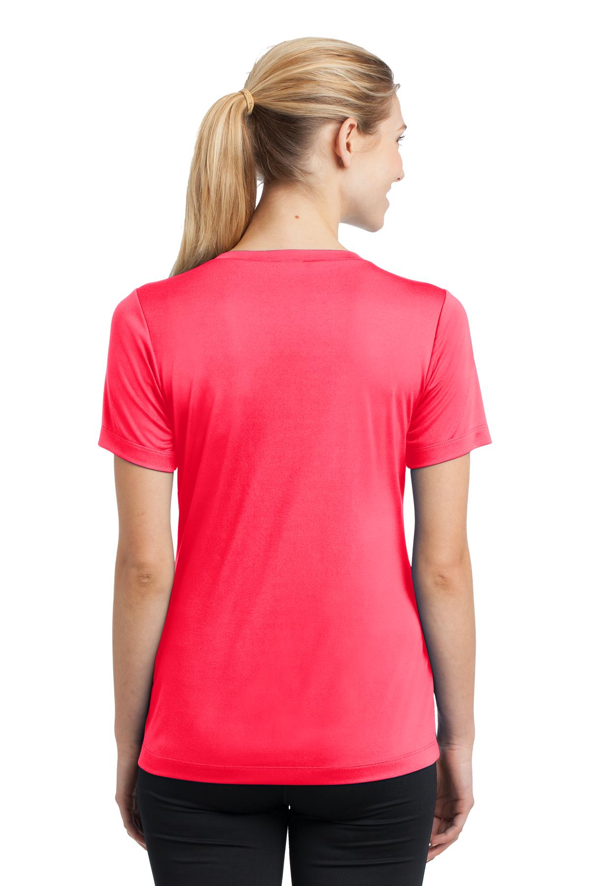 Sport-Tek Women's PosiCharge Competitor V-Neck Tee. LST353 1 of 2