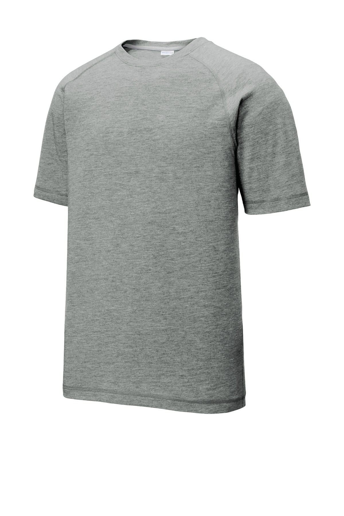Sport-Tek Men's PosiCharge Tri-Blend Wicking Raglan Tee. ST400