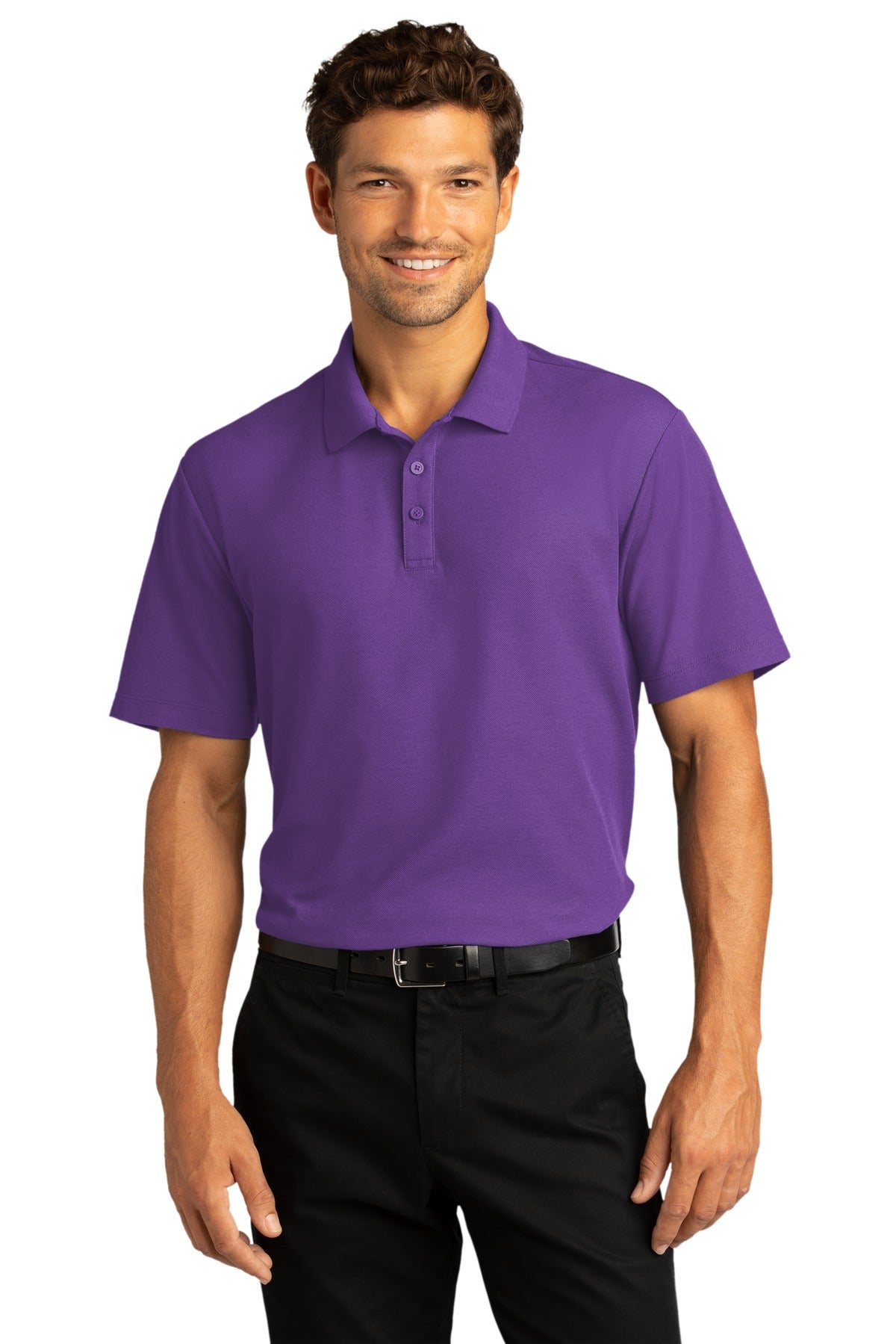 Port Authority SuperPro React  Polo. K810 2 of 2