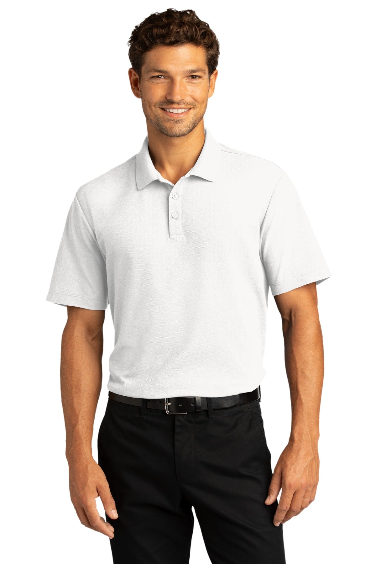 Port Authority SuperPro React  Polo. K810 2 of 2