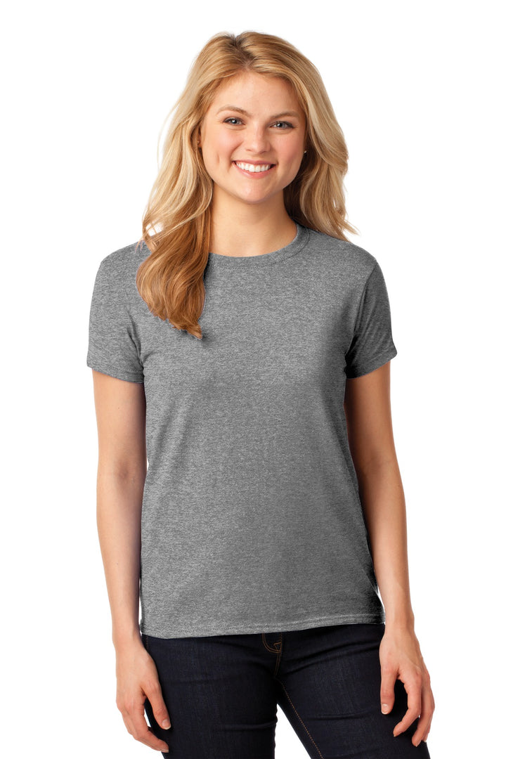 Gildan Women's Heavy Cotton 100% Cotton T-Shirt. 5000L Gildan