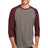 District Men's Perfect Tri 3/4-Sleeve Raglan. DM136 District