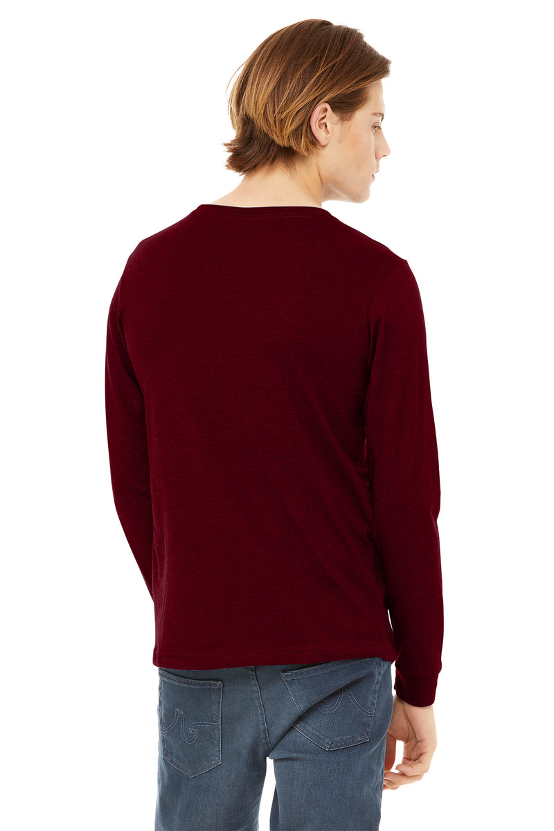 BELLA+CANVAS Unisex Heather CVC Long Sleeve Tee